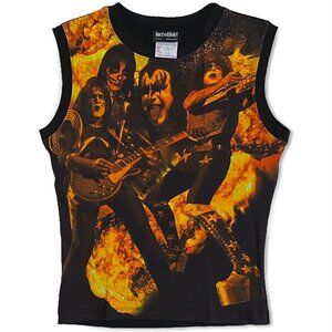 Vintage KISS Y2K Live All-Over Muscle Tee